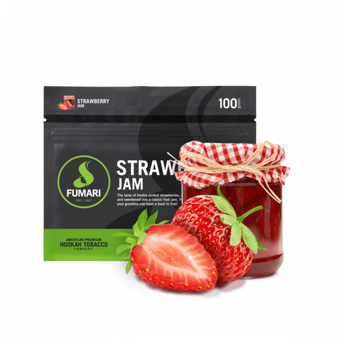 Fumari Shisha Tobacco Strawberry Jam