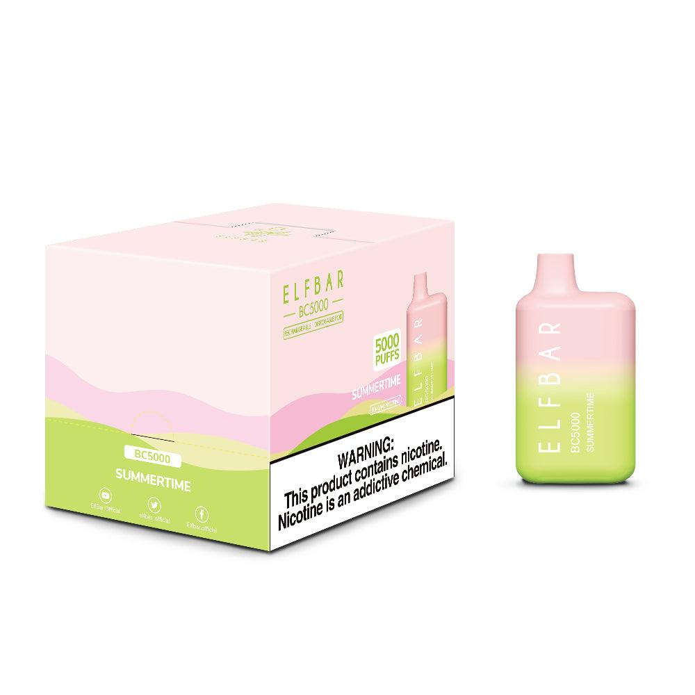 Elf Bar BC5000 5000 Puffs Disposable Vape - 10-Pack